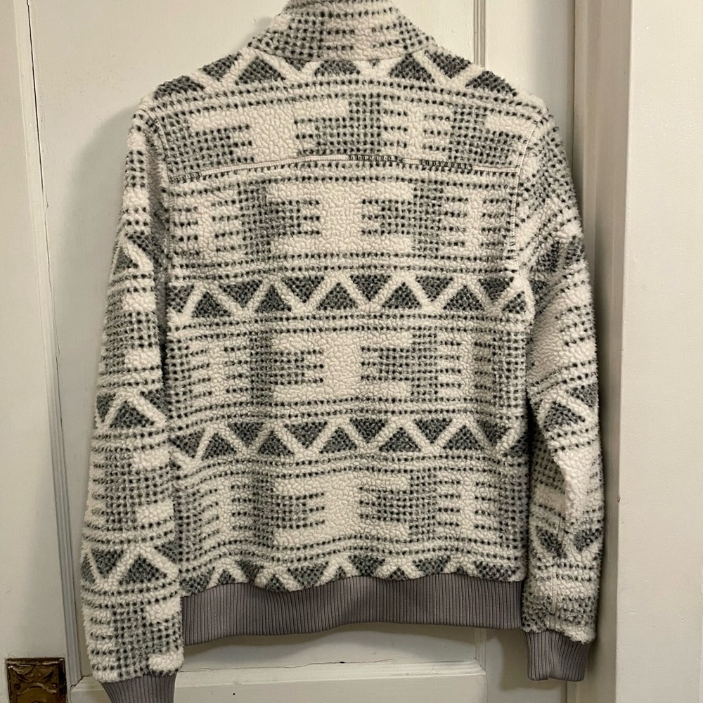 Carhartt Patterned Sherpa Zip Jacket - Picture 4 of 4